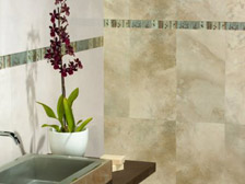 Bathroom tile sample