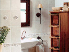 Bathroom tile sample